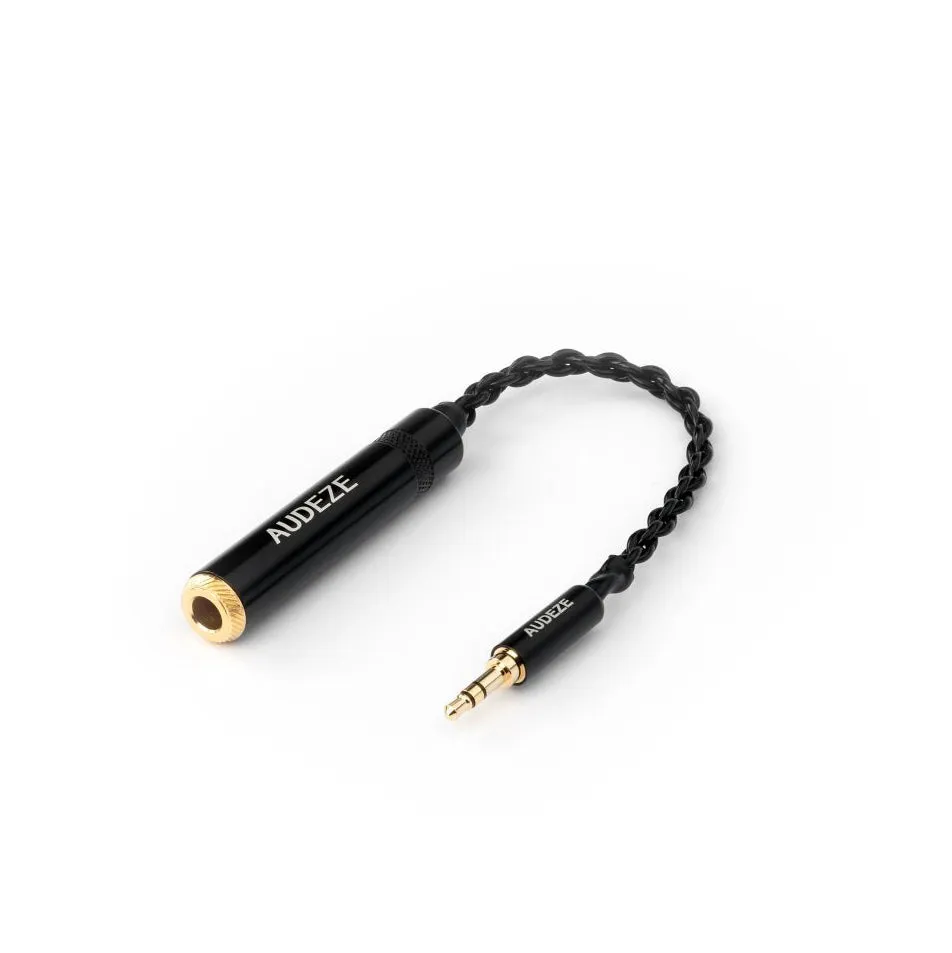 1/4" to 1/8" Braided Stereo Adapter