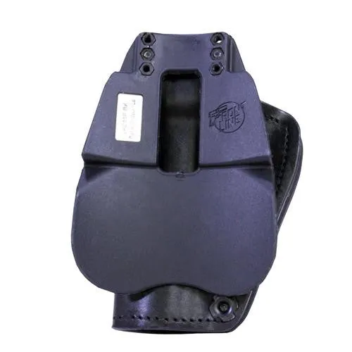 3 Layer Synthetic Leather Paddle Holster - Para Ordnance, Black, Right Hand