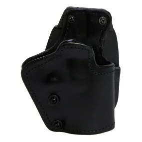 3 Layer Synthetic Leather Paddle Holster - Walther PPX, Black, Right Hand