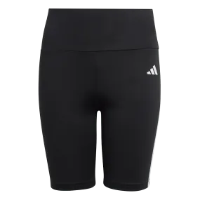 adidas Kids Train Essentials Aeroready 3 Stripes Training Biker Tights