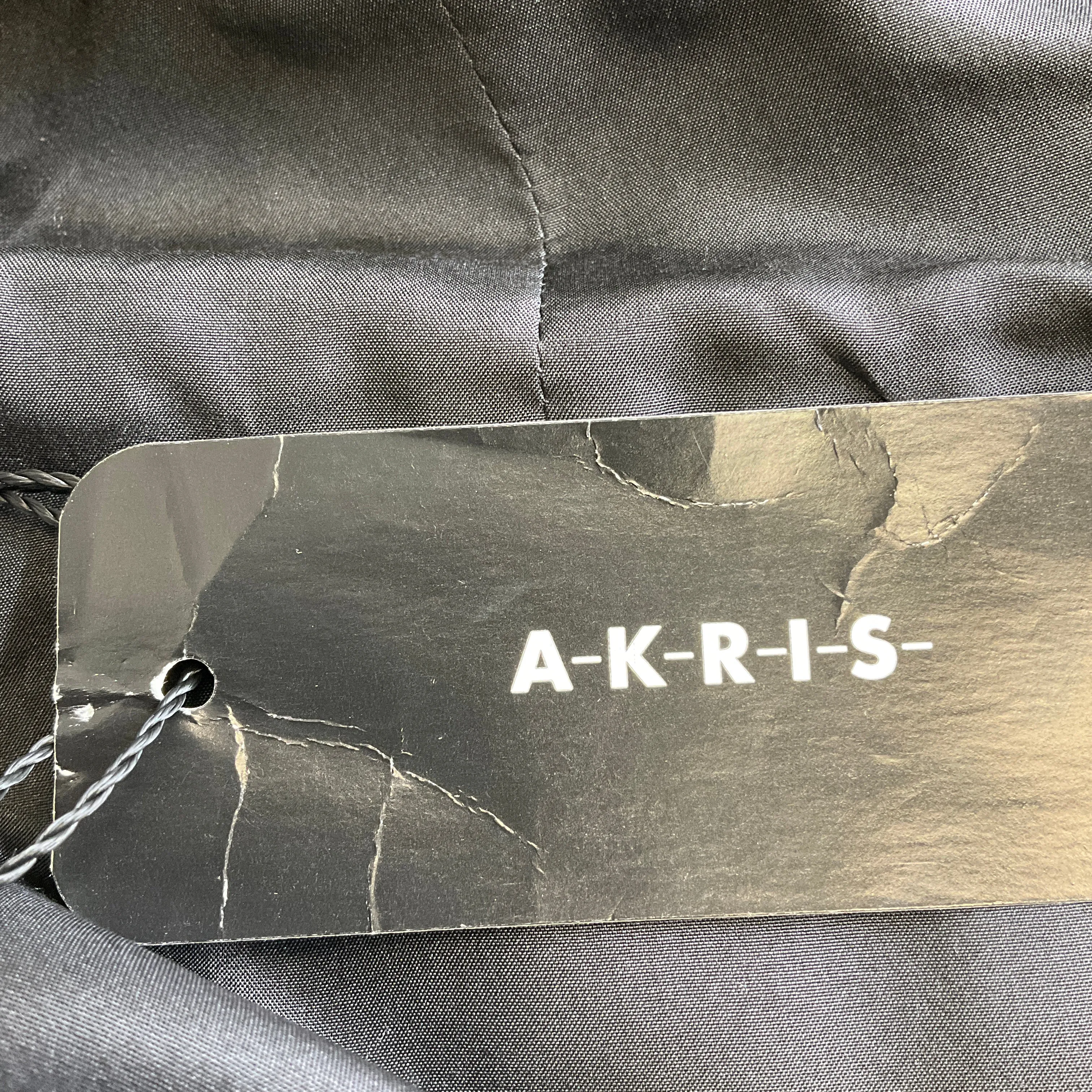 Akris Charcoal Grey Cashmere and Silk Rochelle Jacket