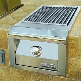 Alfresco 14-Inch Built-In Stainless Steel with Sear Zone Side Burner- Natural Gas