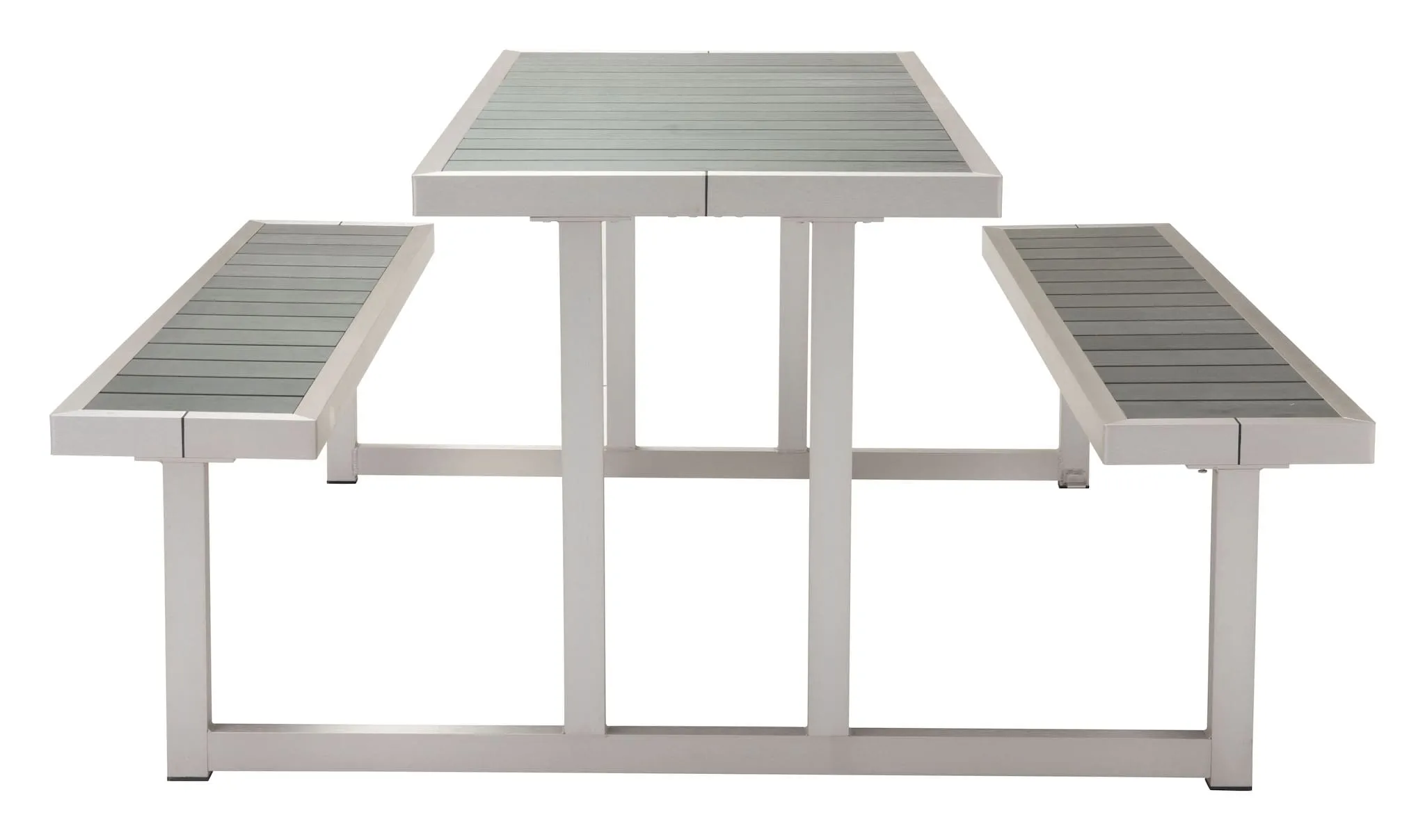 Aluminium Cuomo Picnic Table - Seats 6 People & Ships In 24 HRS.