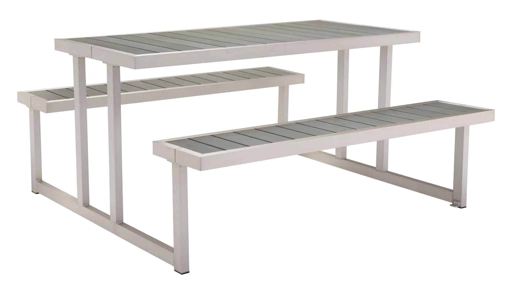 Aluminium Cuomo Picnic Table - Seats 6 People & Ships In 24 HRS.