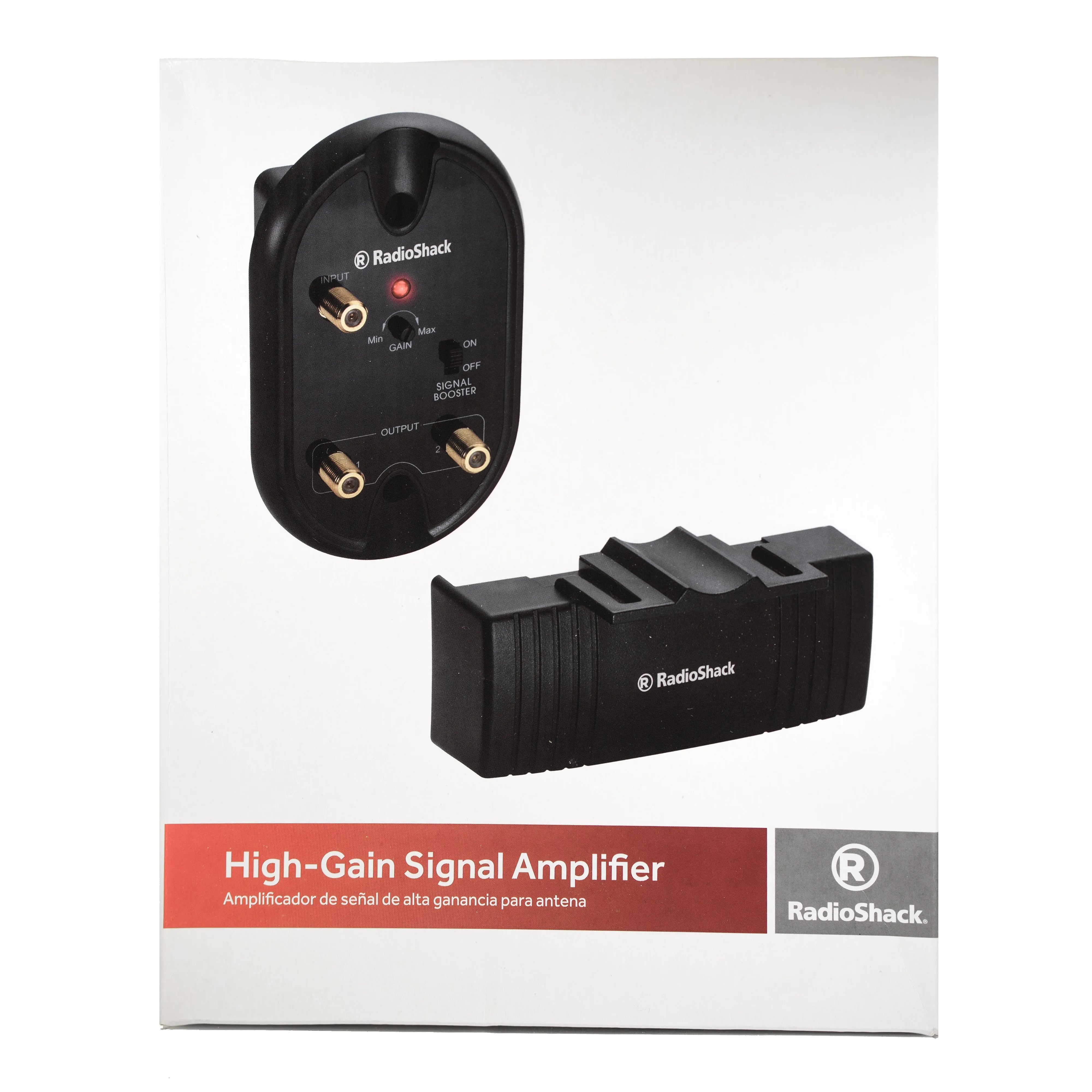 Antenna-Mounted High-Gain Signal Amplifier