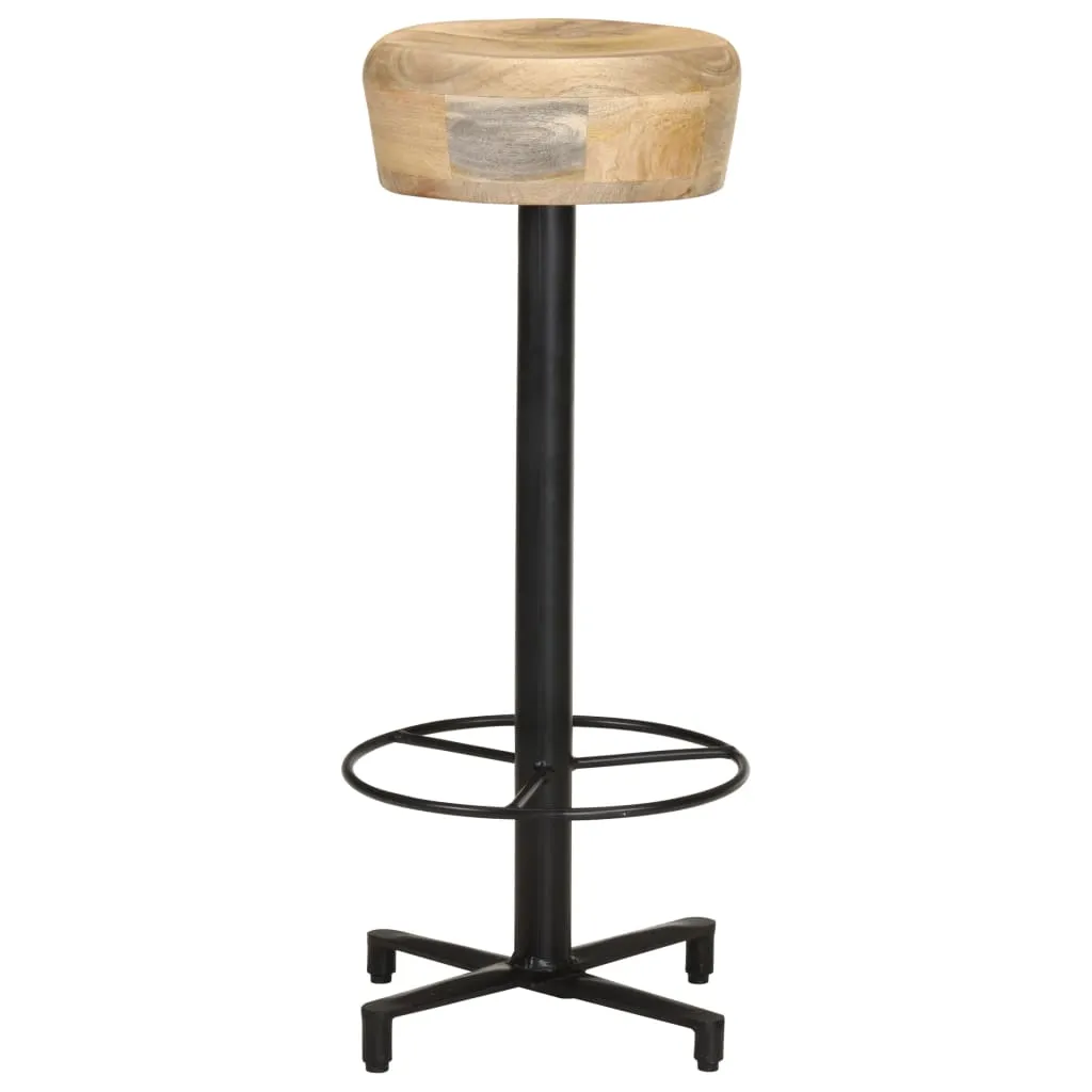 Bar Stools 2 pcs 76 cm Solid Mango Wood