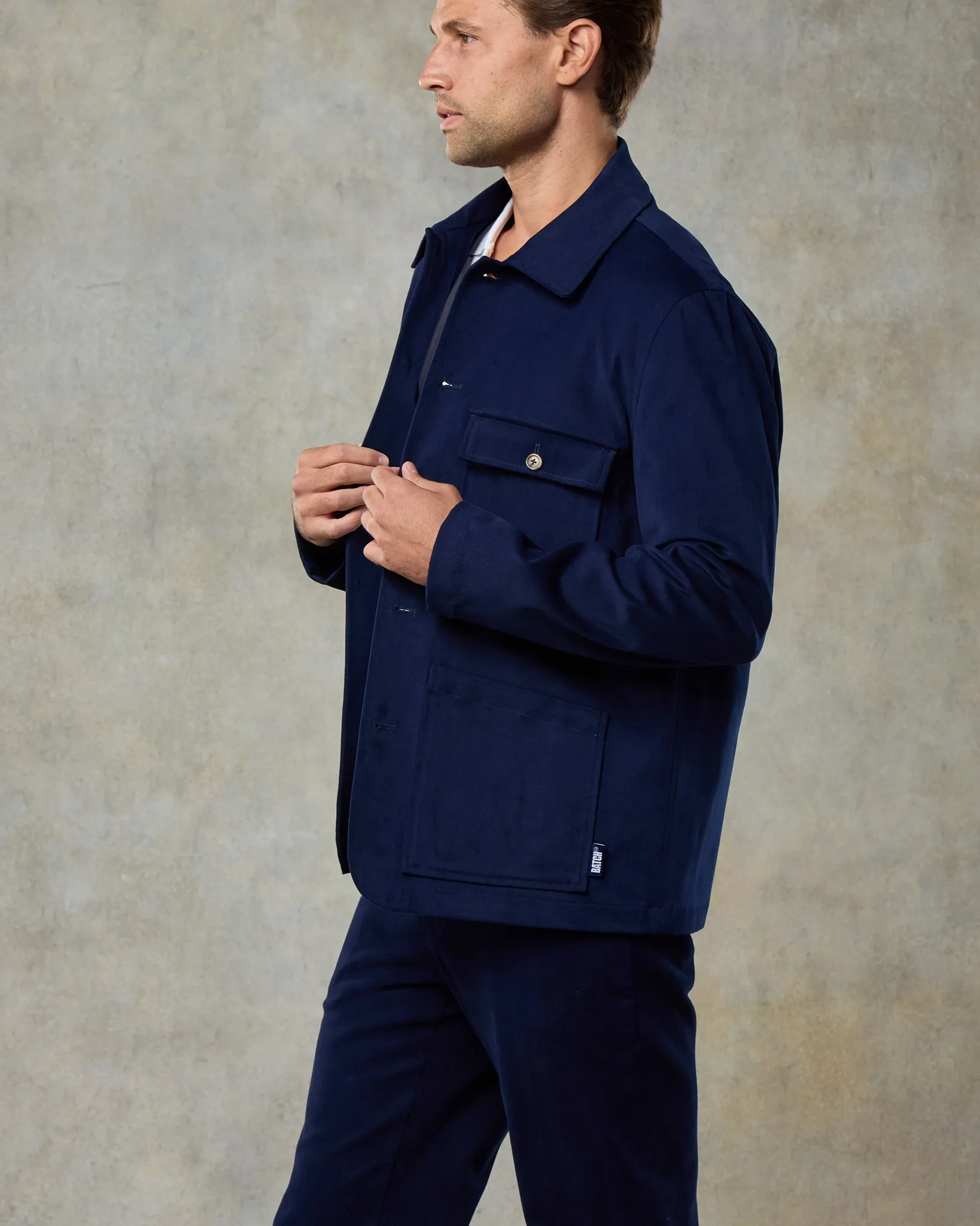 Batch 06 - Mens Pacific Blue Cotton Suit