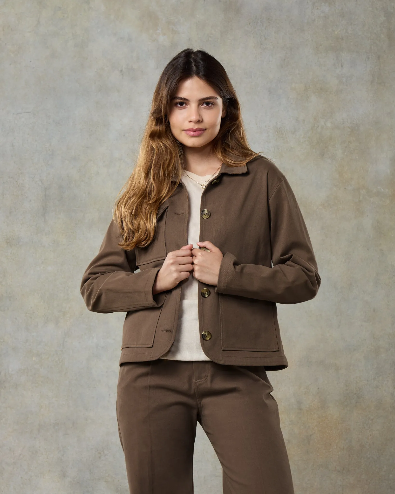 Batch 06 - Womens Mocha Cotton Suit