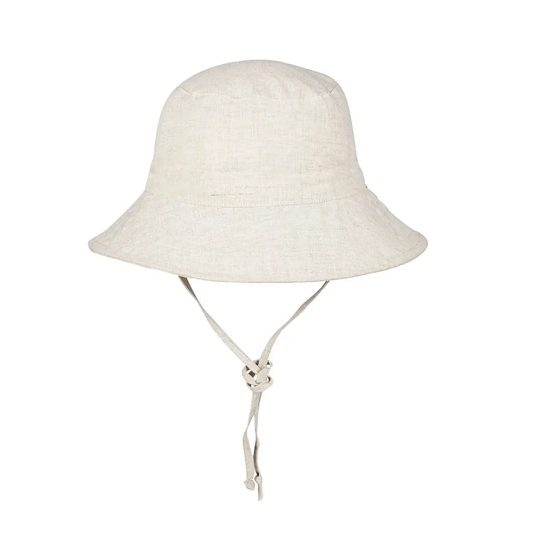 Bedhead 'Explorer' Kids Reversible Classic Bucket Hat - Flynn / Flax