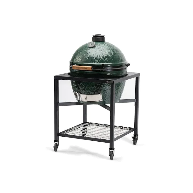 Big Green Egg | Modular Nest   Expansion Frame   Stainless Steel Shelves