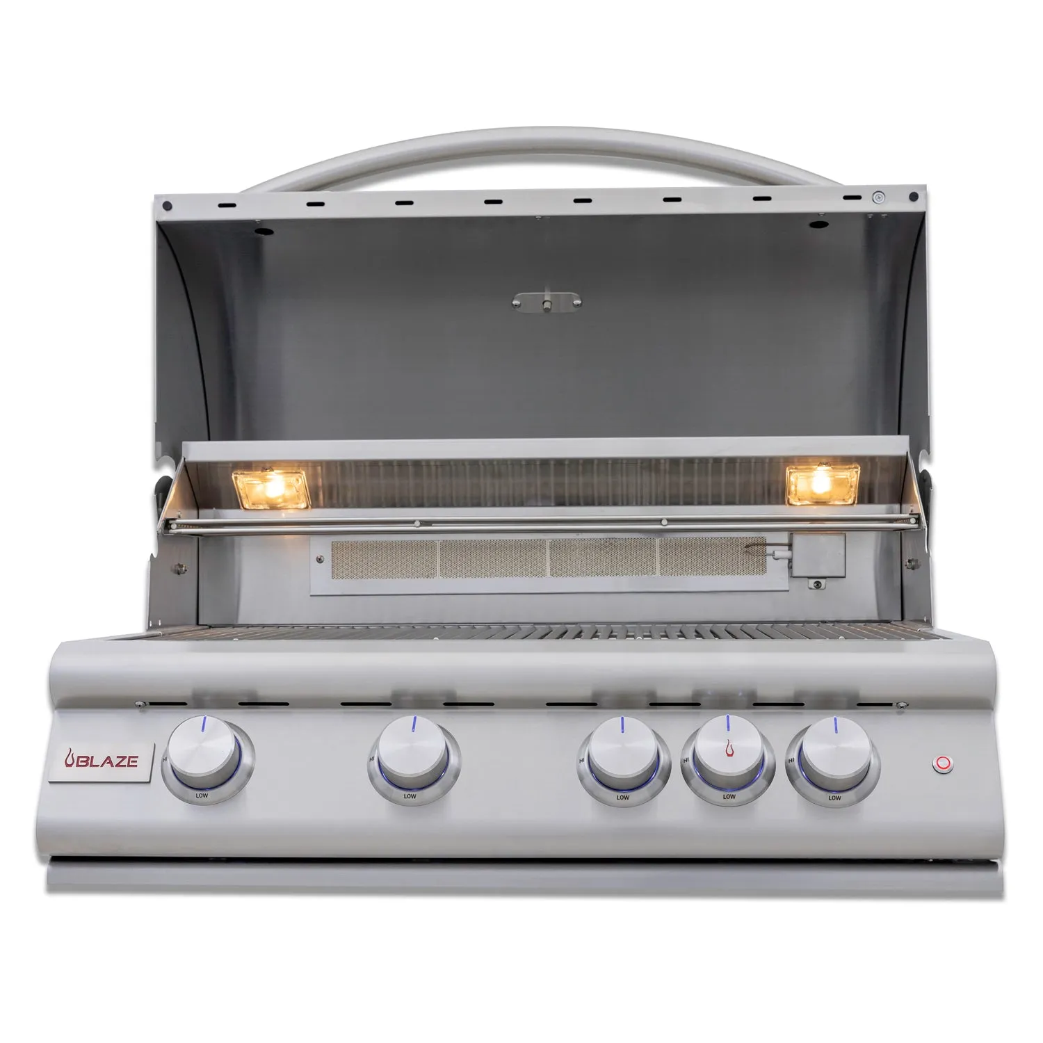 Blaze 32-Inch 4-Burner Premium LTE  Gas Grill with Rear Burner and Built-in Lighting System