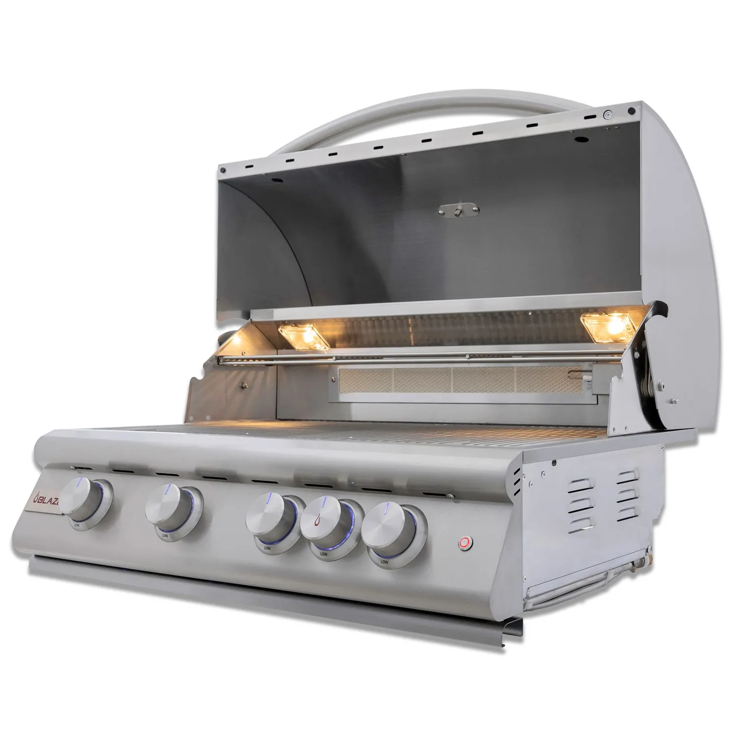 Blaze 32-Inch 4-Burner Premium LTE  Gas Grill with Rear Burner and Built-in Lighting System