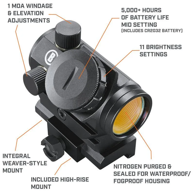 Bushnell AR Optics TRS-25 Hirise Red Dot Sight