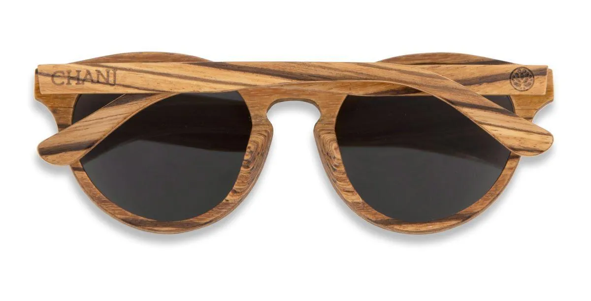 Chanj Sunglasses Whitehaven Sustainable Sunglasses Handcrafted FSC Wood