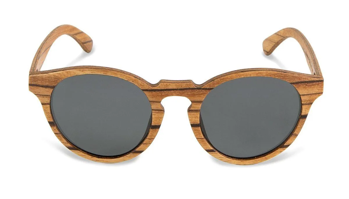 Chanj Sunglasses Whitehaven Sustainable Sunglasses Handcrafted FSC Wood