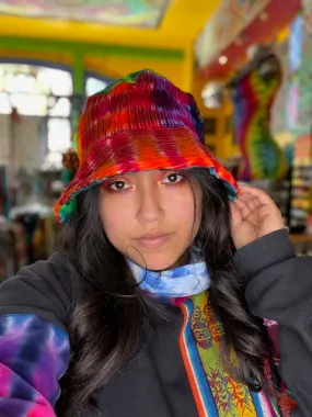 Corduroy Tiedye Bucket Hat #1