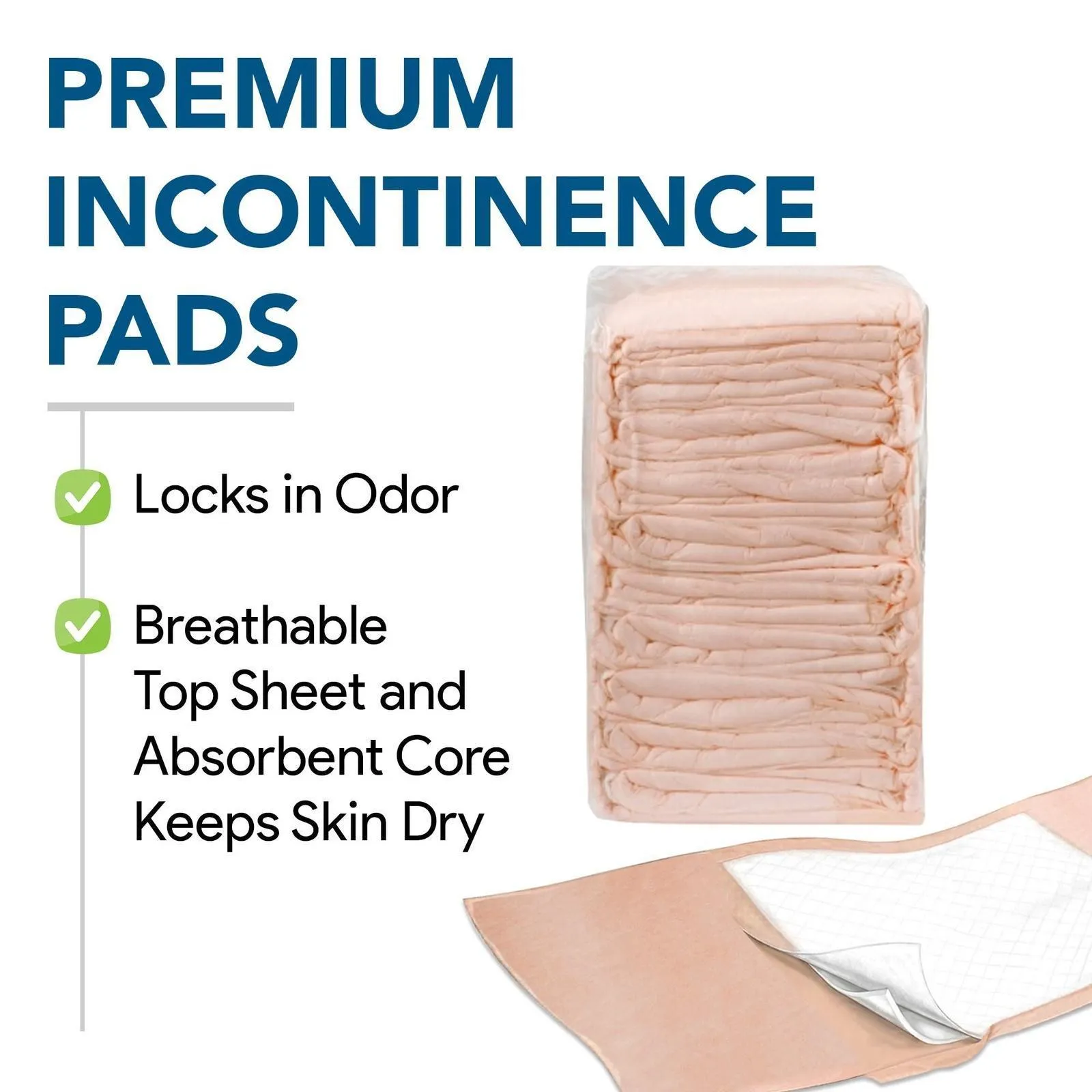 Disposable Bed Pads 36 x 70" Pad with Tuckable Sides