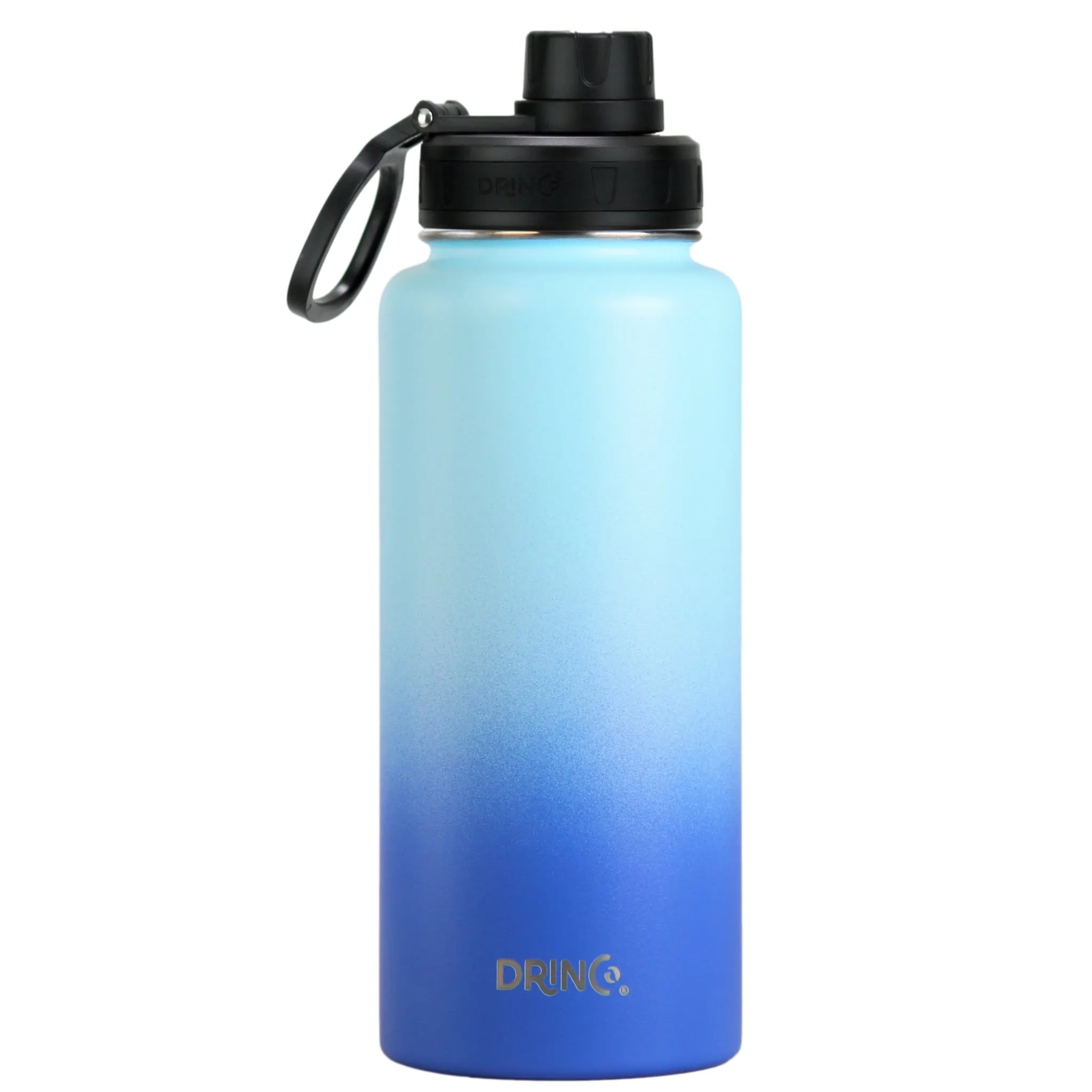 DRINCO® 32oz Stainless Steel Water Bottle - Morning Sky Blue