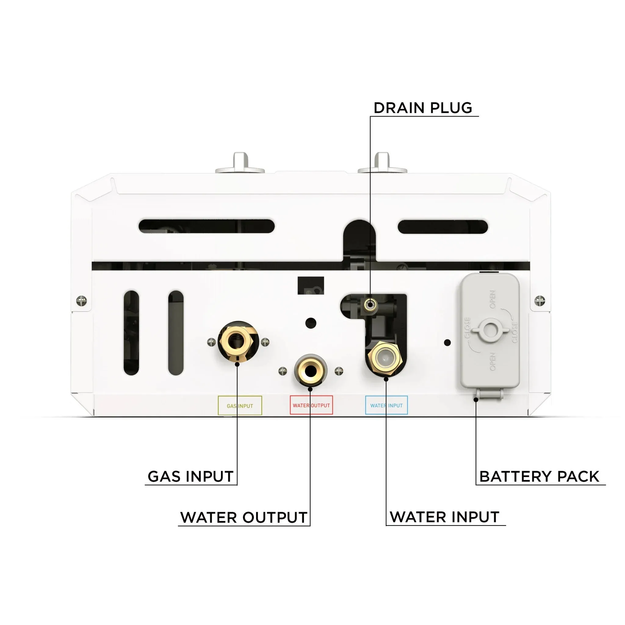 Eccotemp L10 Outdoor Tankless Water Heater w/ Eccoflo Pump & Strainer