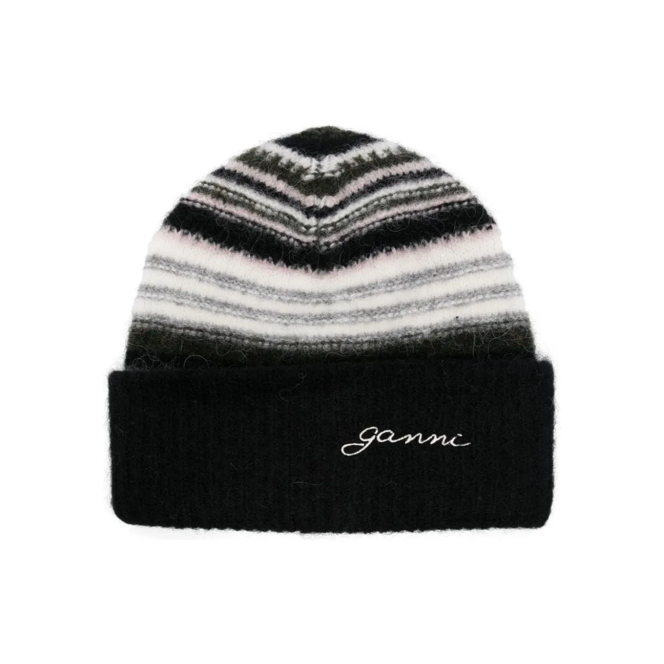 GANNI Hats Black