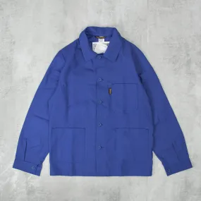 Le Laboureur Cotton Work Jacket - Bugatti Blue