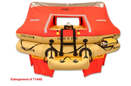 Life Raft (T14AS), FAA Type I, 14-Man