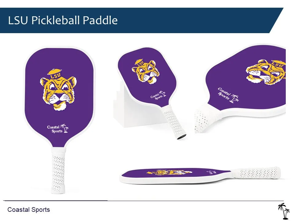 LSU Tigers Pickleball Paddle