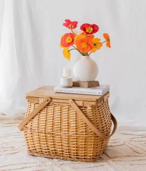 Luna Wicker Picnic Basket (XL Family Size)