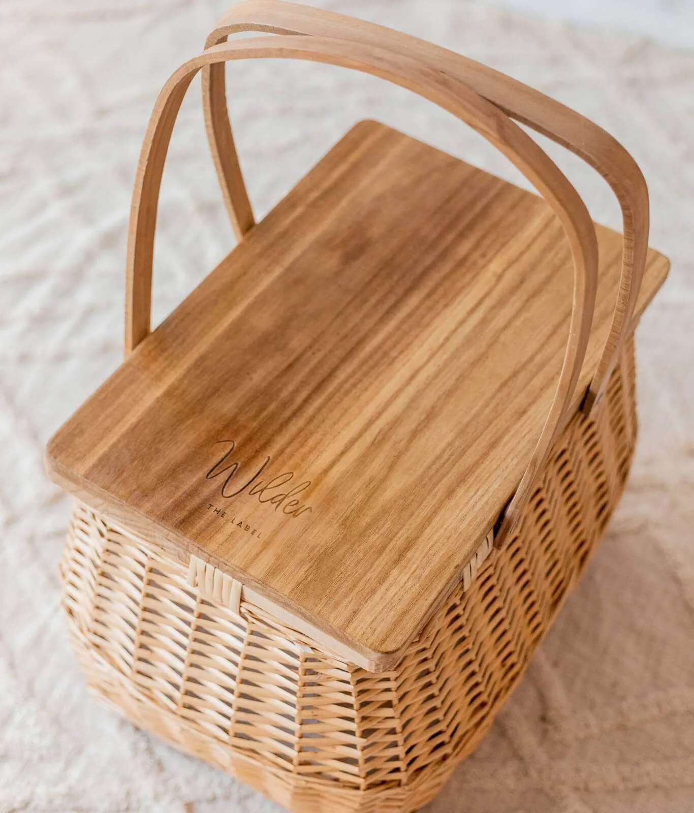 Luna Wicker Picnic Basket (XL Family Size)