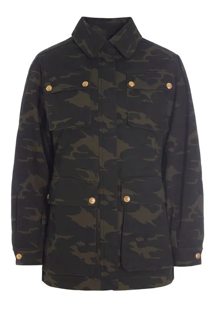 Minna Camo Pine Jacket