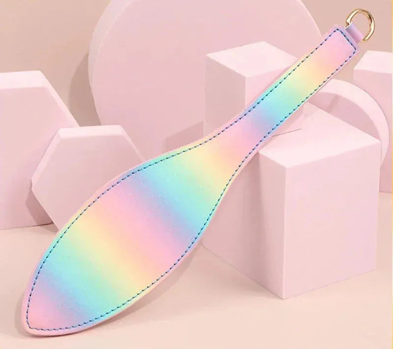 Pastel Rainbow Pride Paddle