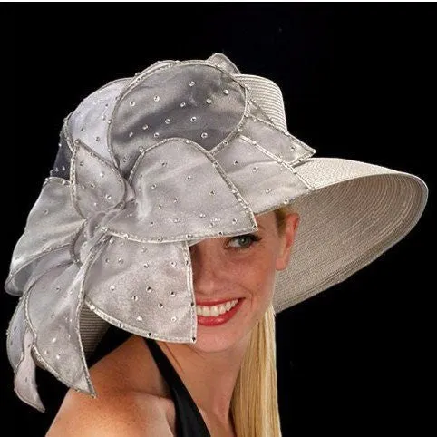 SG0018-Elegant Ladies Church Designer Hat