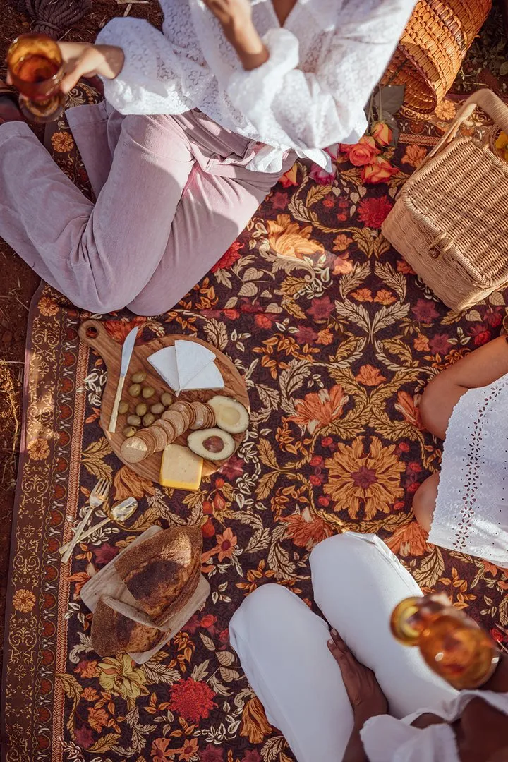 Spice Forest Picnic Rug