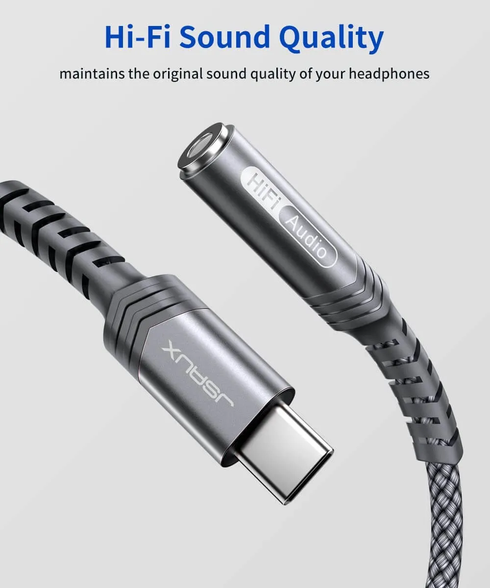 USB-C to 3.5mm Audio Adapter