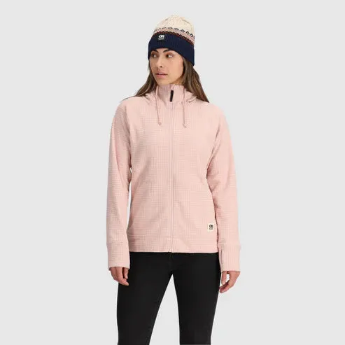 Women's Mega Trail Mix Fleece Full Zip Hoodie | Plus Size Available | Outdoor Research