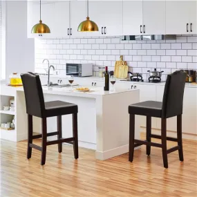 Yaheetech Bar Stools Kitchen Counter Height Stools